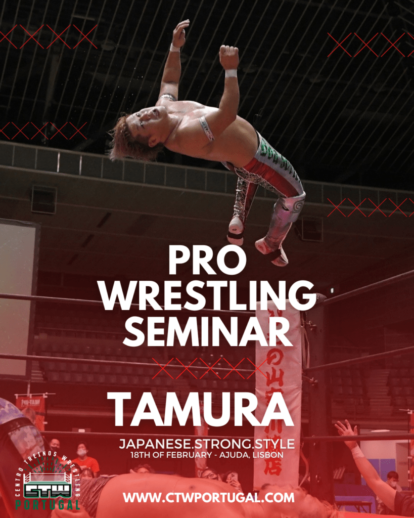 Tamura e Heat-Up Wrestling regressam a Portugal em fevereiro
