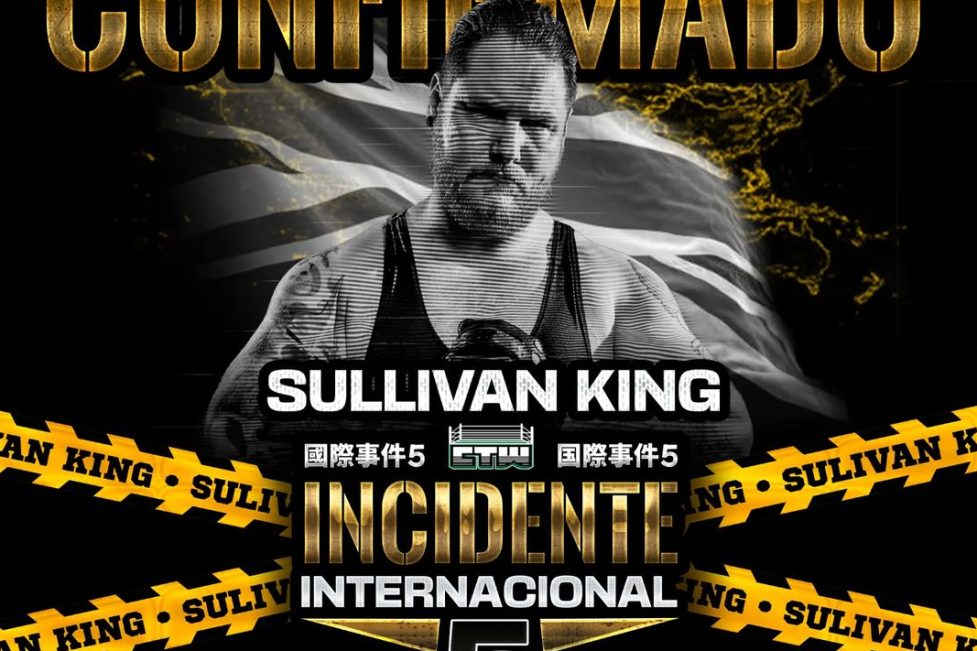 Sullivan King confirmado para o Incidente Internacional 5‼️