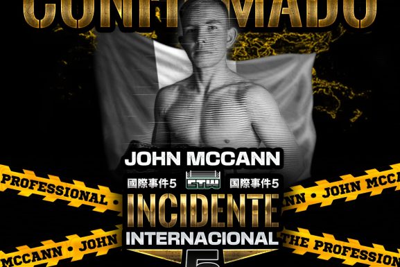 John McCann confirmado para o Incidente Internacional 5!