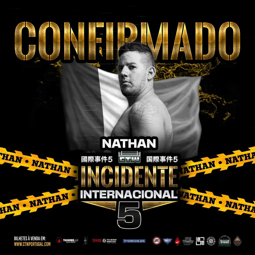 Nathan Hoy está confirmado para o Incidente Internacional 5‼️