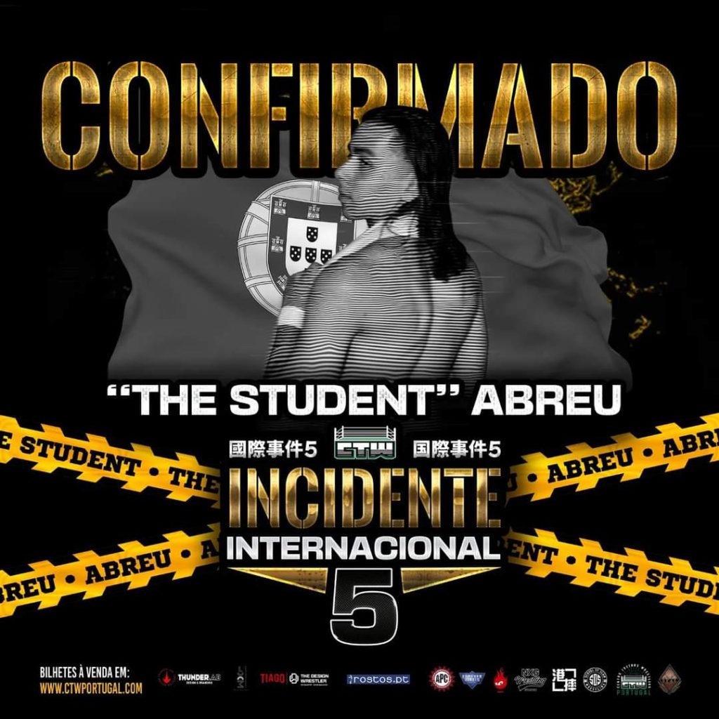 The Student" Abreu confirmado para o Incidente Internacional 5‼️