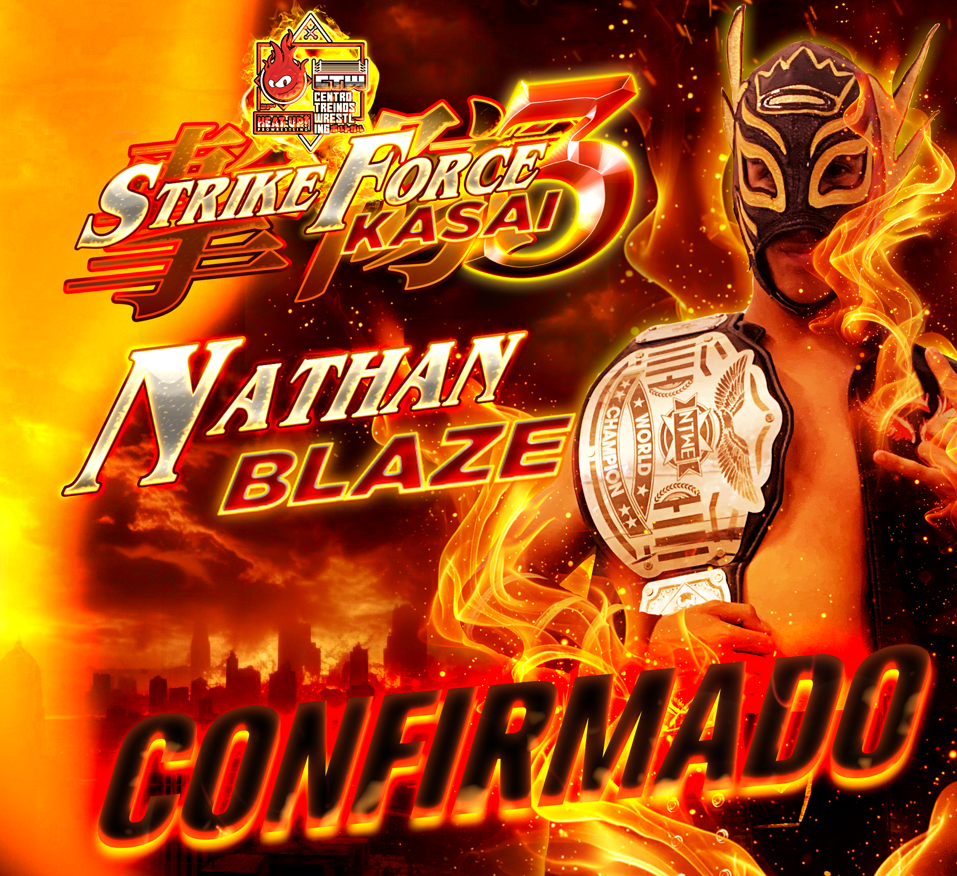 Nathan Blaze confirmado para o Strikeforce [Kasai 3]‼️