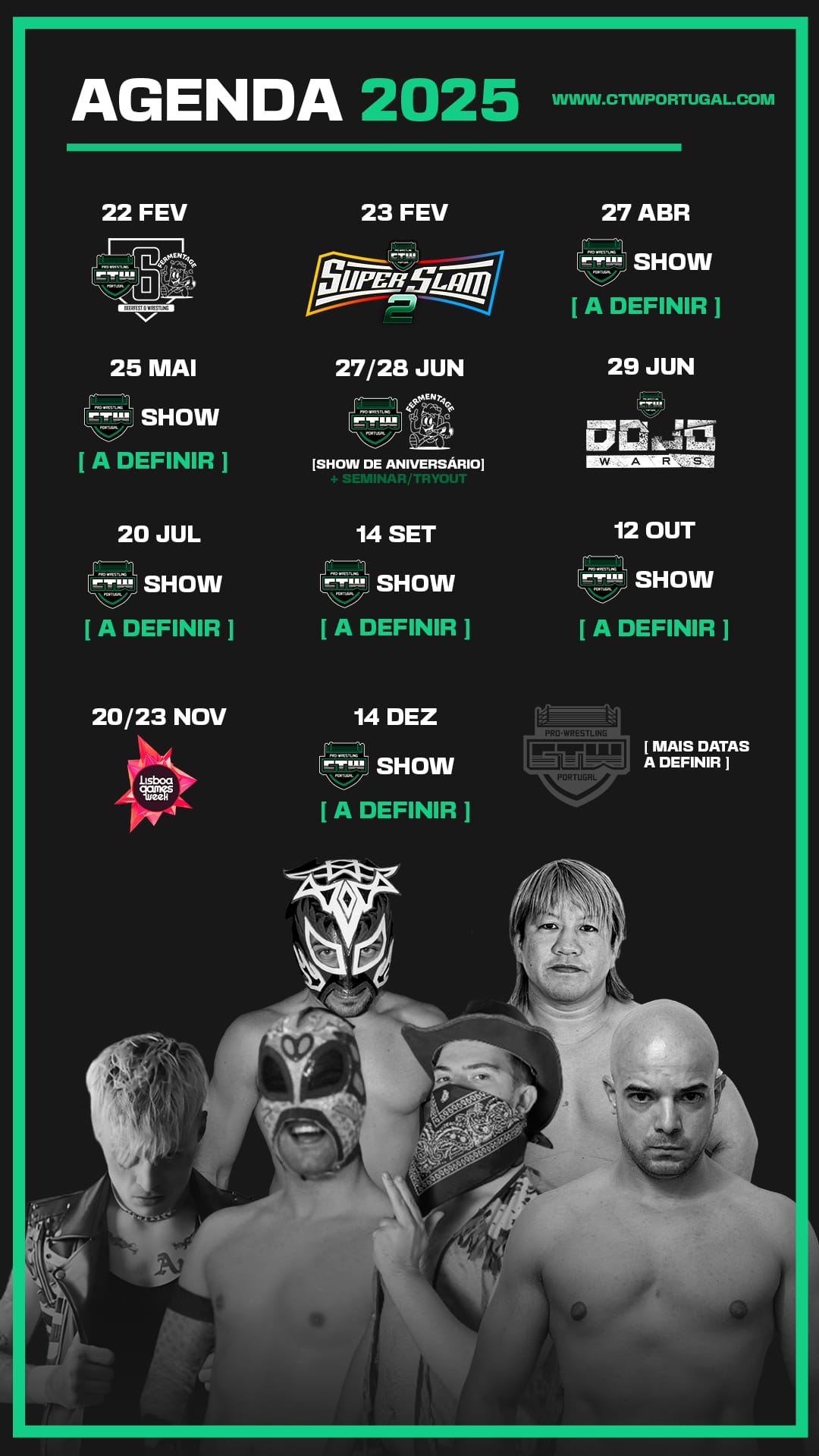 CTW CALENDÁRIO 2025