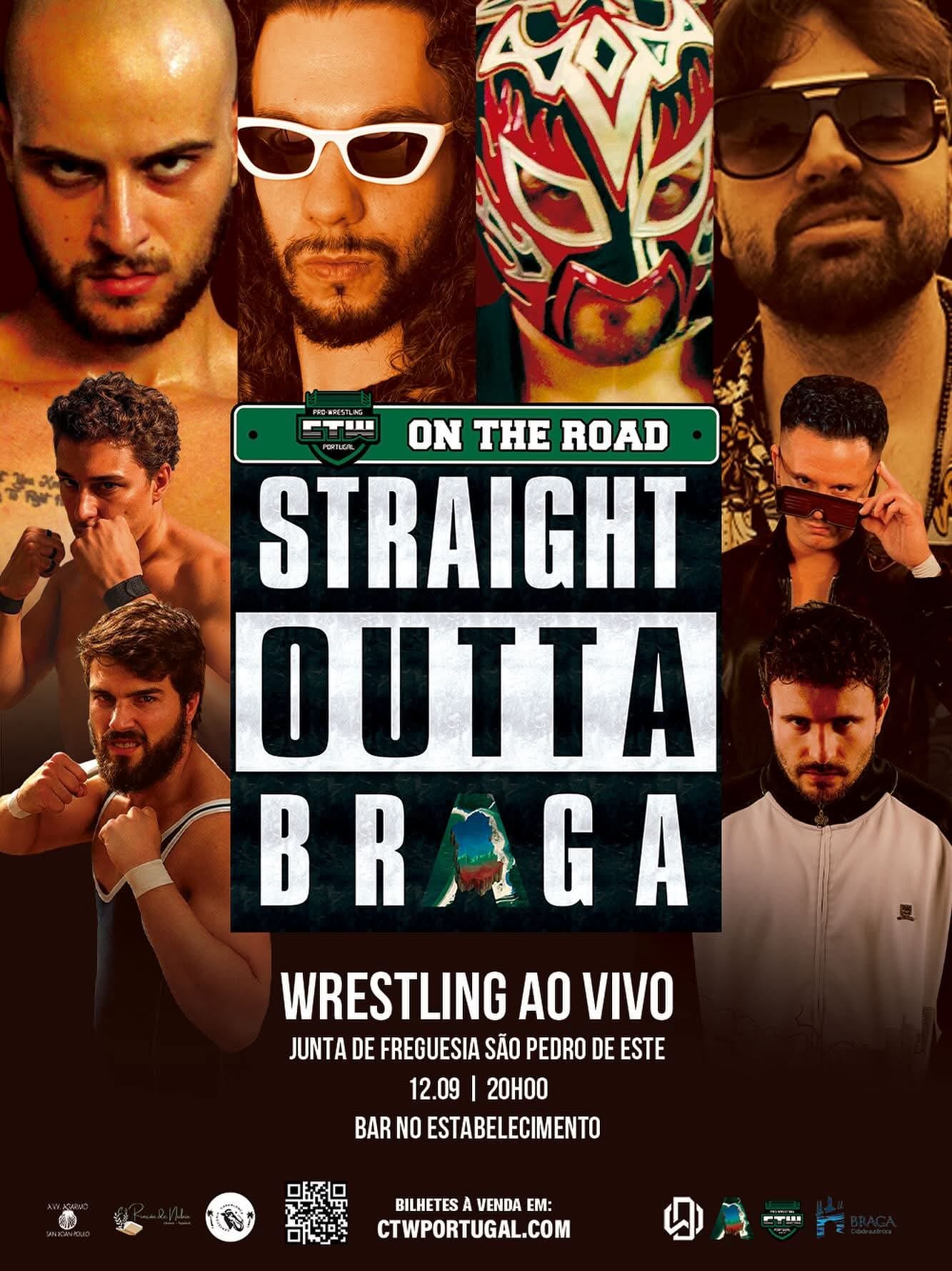 Wrestling ao vivo em Braga