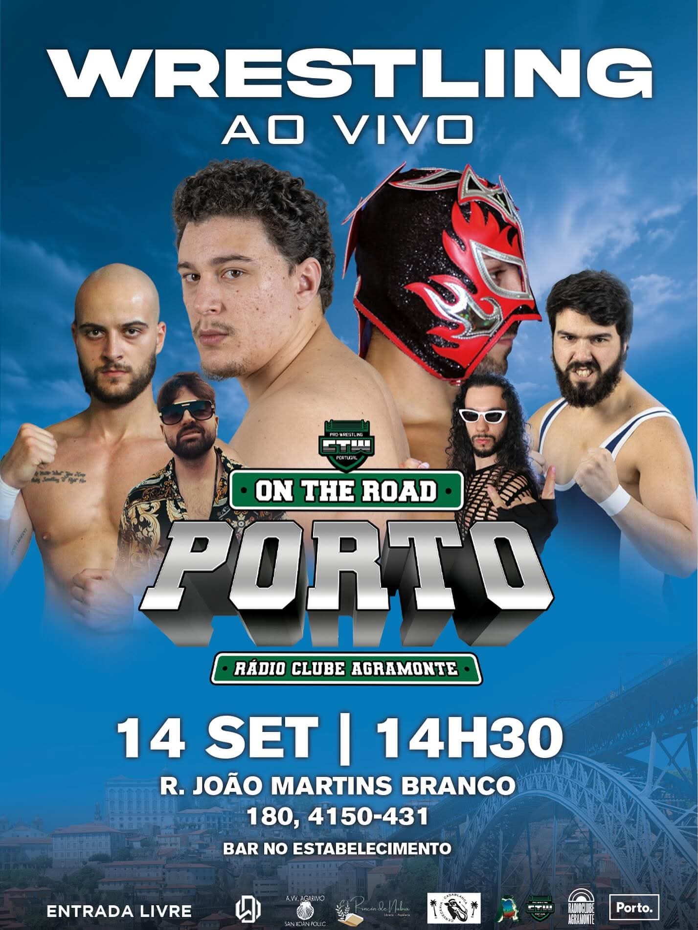 Wrestling ao Vivo no Porto