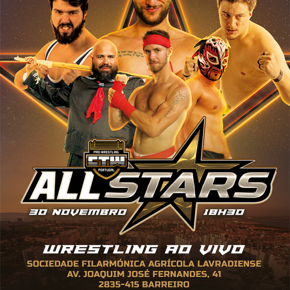 CTW ALL STARS – Wrestling ao Vivo no Barreiro | 30 Nov