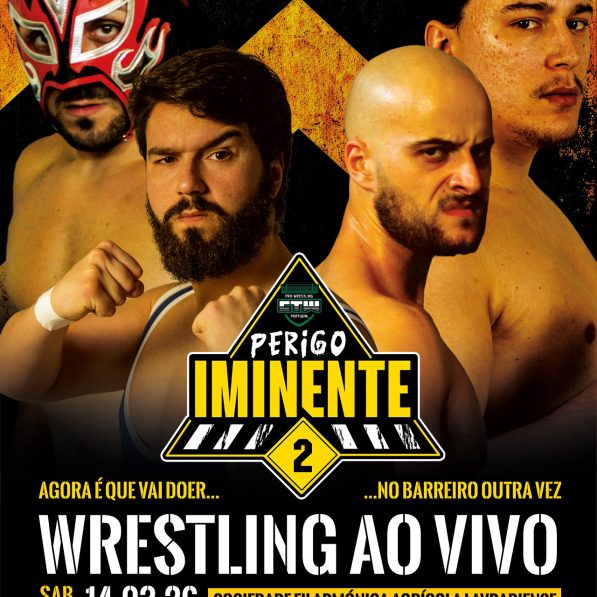 CTW PERIGO IMINENTE 2 – Wrestling ao Vivo no Barreiro | 14 Mar